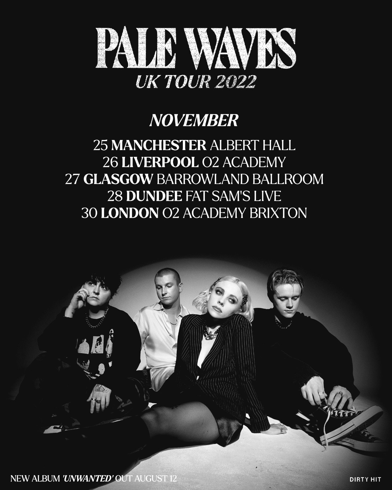 Pale Waves Tour Poster